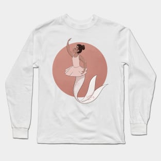 Ballerina Mermaid Long Sleeve T-Shirt